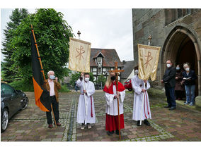 Bittprozession an Christi Himmelfahrt (Foto: Karl-Franz Thiede)